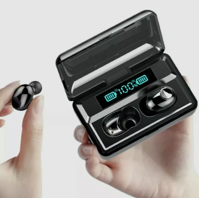 Audífonos Inalámbricos Bluetooth TWS con Estuche Pantalla LED